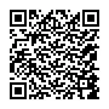 Codice QR per il numero di telefono +12055886171