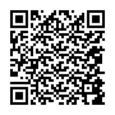 QR Code pour le numéro de téléphone +12055886172