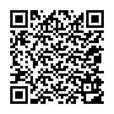 QR-code voor telefoonnummer +12055902594