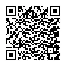 QR-Code für Telefonnummer +12055919756