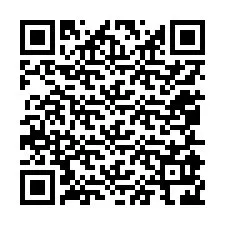 QR код за телефонен номер +12055926126