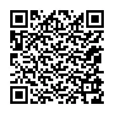 Código QR para número de teléfono +12055926165