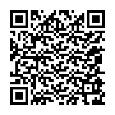 QR-Code für Telefonnummer +12055926174