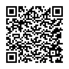 Código QR para número de teléfono +12055926768