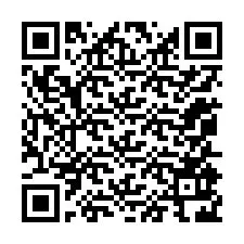 QR-koodi puhelinnumerolle +12055926775