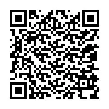 QR-код для номера телефона +12055938488