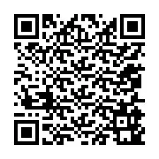 QR код за телефонен номер +12055941516