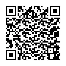 QR-Code für Telefonnummer +12055942315