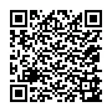 QR код за телефонен номер +12055943019