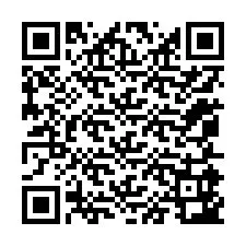 QR код за телефонен номер +12055943021