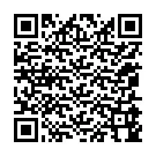 QR код за телефонен номер +12055944054