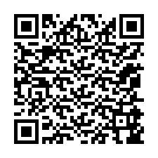 QR-code voor telefoonnummer +12055946065