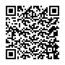 Código QR para número de teléfono +12055949641