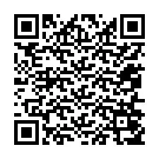 QR-koodi puhelinnumerolle +12056057613