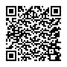 Código QR para número de teléfono +12056280348