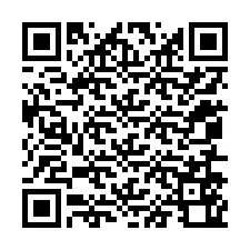 QR код за телефонен номер +12056560180