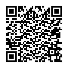 QR-koodi puhelinnumerolle +12056566287