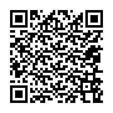 Kod QR dla numeru telefonu +12056568027