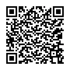 Kode QR untuk nomor Telepon +12056568188