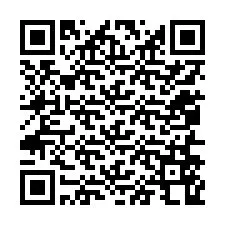 QR Code pour le numéro de téléphone +12056568246