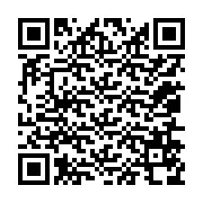 QR kód a telefonszámhoz +12056578589