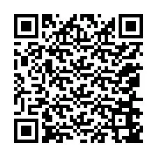 QR-koodi puhelinnumerolle +12056647338