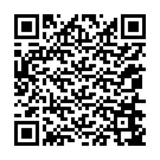 QR-koodi puhelinnumerolle +12056647340