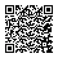 Código QR para número de telefone +12056746507