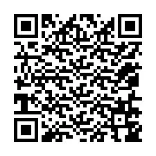 QR-koodi puhelinnumerolle +12056746509