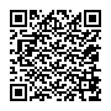 QR Code สำหรับหมายเลขโทรศัพท์ +12056876089