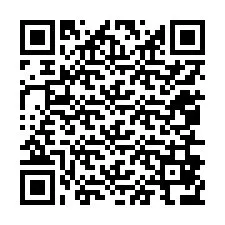 Kode QR untuk nomor Telepon +12056876092