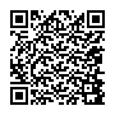 Kode QR untuk nomor Telepon +12056881256