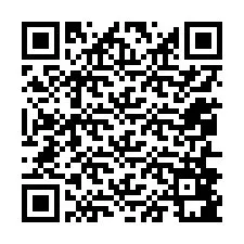 QR-koodi puhelinnumerolle +12056881657