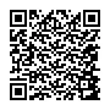 QR-koodi puhelinnumerolle +12056883376
