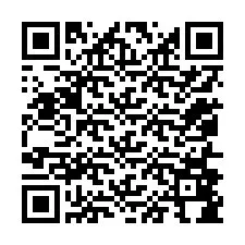 QR-koodi puhelinnumerolle +12056884349