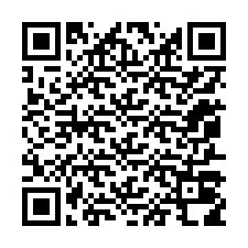 QR-koodi puhelinnumerolle +12057018855