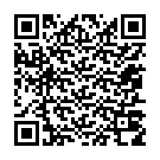 Código QR para número de teléfono +12057018857