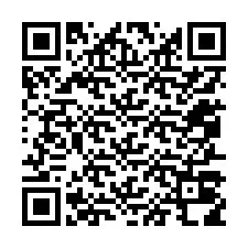 Código QR para número de teléfono +12057018863