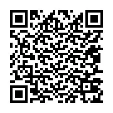 QR-koodi puhelinnumerolle +12057025122