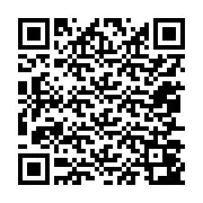 QR код за телефонен номер +12057043297