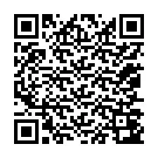 Kode QR untuk nomor Telepon +12057043299