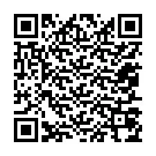 Código QR para número de teléfono +12057074037