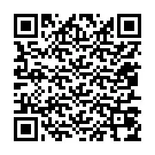 Código QR para número de teléfono +12057074046