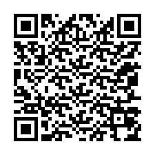 QR-koodi puhelinnumerolle +12057074424