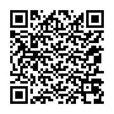 QR kód a telefonszámhoz +12057078850