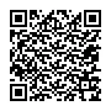 Código QR para número de teléfono +12057124517