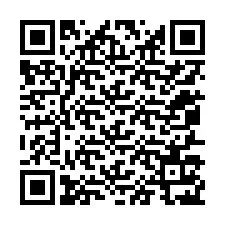 QR kód a telefonszámhoz +12057127544