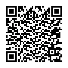 QR-code voor telefoonnummer +12057127553