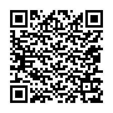 QR-code voor telefoonnummer +12057127556