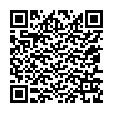 QR код за телефонен номер +12057129218